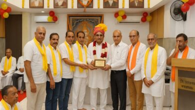 आध्यात्मिक प्रकोष्ठ के राष्ट्रीय अध्यक्ष सत्यपाल वत्स की कार्यकारिणी ने ली शपथ महासभा का जताया आभार 10 IMG 20251023 WA0028