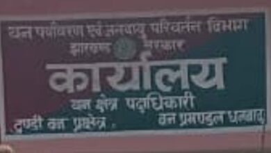 टुण्डी वन विभाग की बड़ी कार्रवाई अवैध पत्थर लदा ट्रैक्टर जब्त चालक को भेजा गया जेल 13 IMG 20251026 WA0012