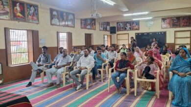 आदर्श विद्या मंदिर माध्यमिक फालना में नई भोजन पद्धति की कार्यशाला आयोजित 14 IMG 20251030 WA0050