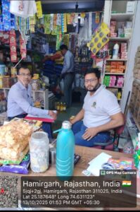 दीपावली पर “शुद्ध आहार मिलावट पर वार” अभियान के तहत खाद्य विभाग की सख्ती 2 WhatsApp Image 2025 10 15 at 18.04.44