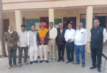 प्रधानाचार्य नवरत सेन ने चावंडिया में कार्य ग्रहण किया 3 1 3