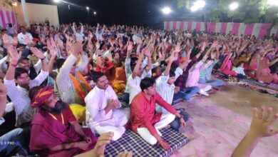शाहपुरा में भजन संध्या में झूमे भक्त, संत प्रकाशदास महाराज ने किए भजनों से अभिभूत 9 IMG 20251101 WA0030