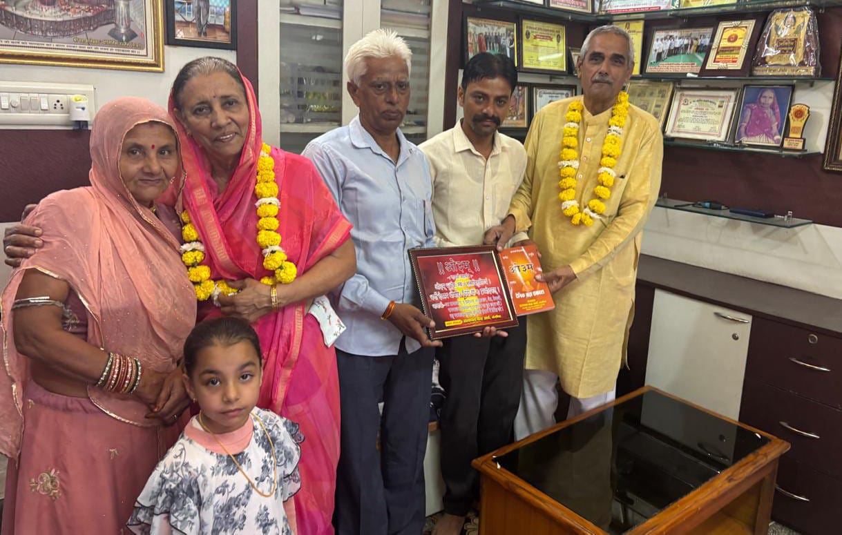 अखिल भारतीय जांगिड़ ब्राह्मण महासभा आध्यात्मिक प्रकोष्ठ अध्यक्ष सत्यपाल वत्स महाराज का जोधपुर में सत्संग 1 IMG 20251111 WA0031