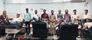 ह्यूमैनिटी सदस्य ने पुत्र रत्न की खुशी में 5 यूनिट रक्तदान, युवा साथियों ने दिखाया मानवता का जज़्बा 3 IMG 20251118 WA0028