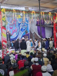 मदरसा गुलशने बरकात गांव रायपुर बझेरा में हुआ उर्से अहसनुल उलमा 4 IMG 20251122 WA0022