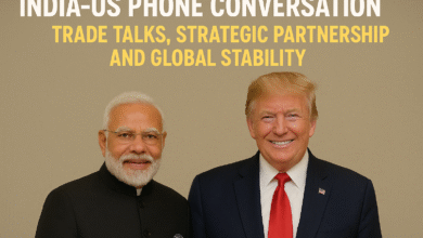 Phone Conversation between Narendra Modi and Donald Trump (मोदी)