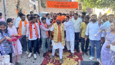 बजरंग दल के राष्ट्रीय संयोजक किशन प्रजापत के पाली पहुंचने पर शहरवासियों ने किया जोरदार स्वागत 7 WhatsApp Image 2025 12 22 at 7.23.46 PM