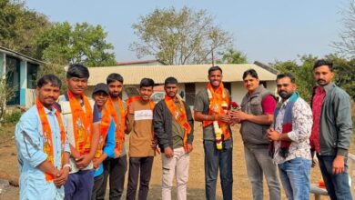भीलवाड़ा से निकले शक्ति सिंह का नासिक में भव्य स्वागत, गौ माता को राष्ट्र माता का दर्जा दिलाने के संकल्प के साथ 17 हजार किमी की पदयात्रा 14 IMG 20260124 WA0003