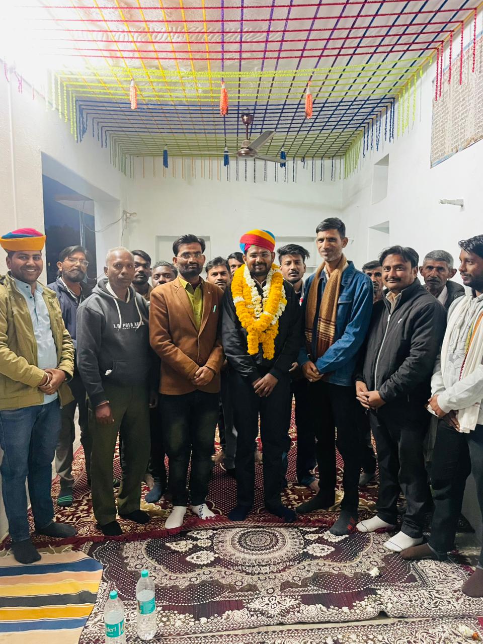 गोड़वाड़ भील समाज द्वारा महिला एवं बाल विकास अधिकारी के पद पर भादर भील का चयन होने पर किया स्वागत 1 IMG 20260125 WA0028