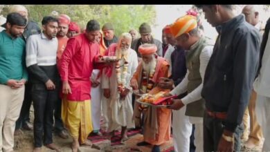 खोखरा ग्राम में प्राचीन मोरेश्वर महादेव मंदिर का जीर्णोद्धार प्रारंभ, वैदिक मंत्रोच्चार के साथ भूमि पूजन संपन्न 11 WhatsApp Image 2026 01 24 at 4.39.30 PM