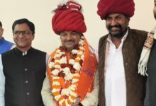भाजपा ओबीसी मोर्चा प्रदेश कार्यालय में हुआ सम्मान समारोह, देवासी ने किया कुमावत का स्वागत 2 WhatsApp Image 2026 02 04 at 3.12.02 PM 1