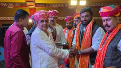 चांचोडी में चारभुजा मंदिर की प्रतिष्ठा में आरएलपी नेता थान सिंह डोली ने की शिरकत 9 WhatsApp Image 2026 02 19 at 8.18.19 PM 1