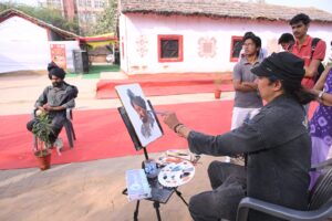 25वां कला मेला बना राजस्थान के गौरव का दर्पण, युवा कलाकारों ने इतिहास को रंगों में उकेरा 2 25वां कला मेला