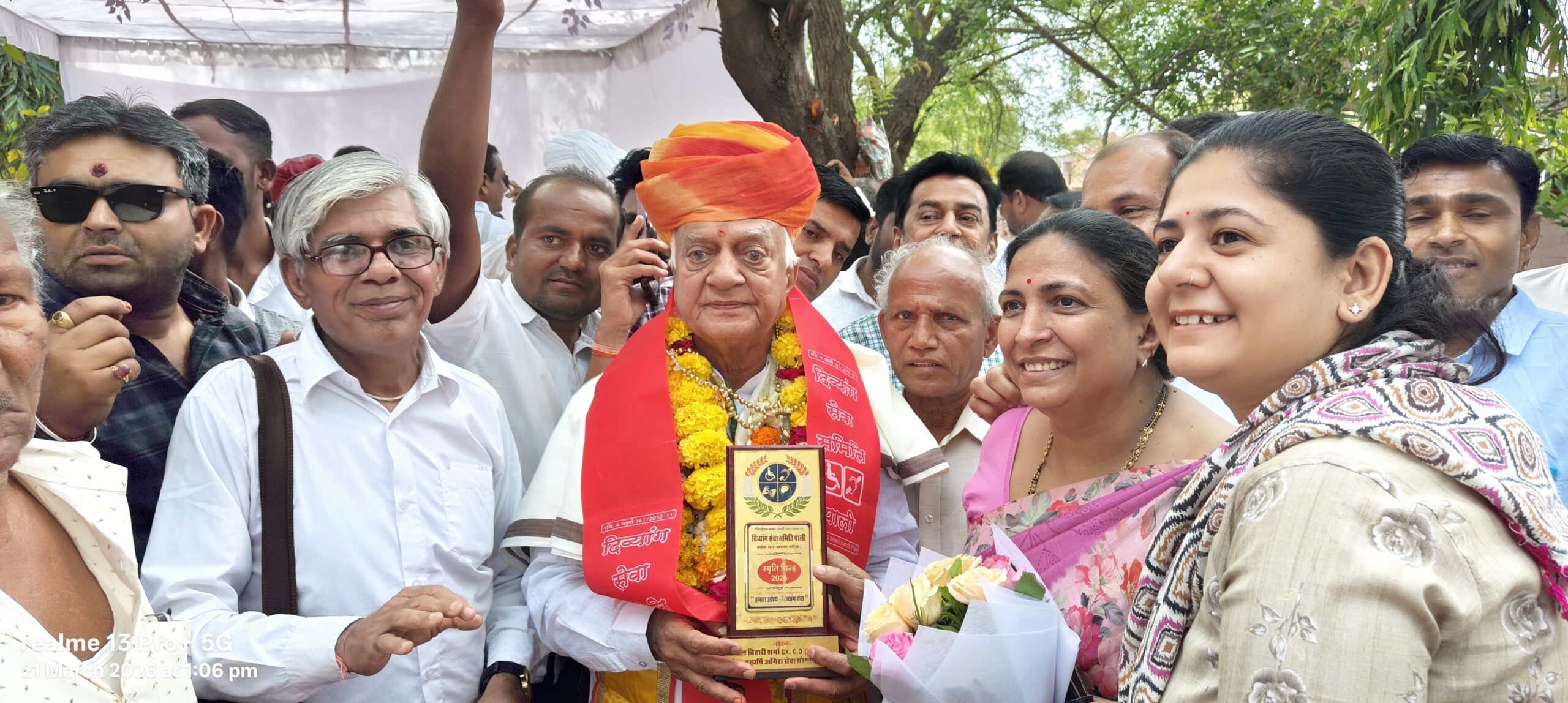 दिव्यांग सेवा समिति पाली ने मूक-बधिरो के ड्राईविंग लाईसेंस बनवाने तथा वाहनों पर बधिर संकेत स्टीकर लगवाने की मांग का भाटी को दिया ज्ञापन 1 IMG 20260321 WA0040 scaled