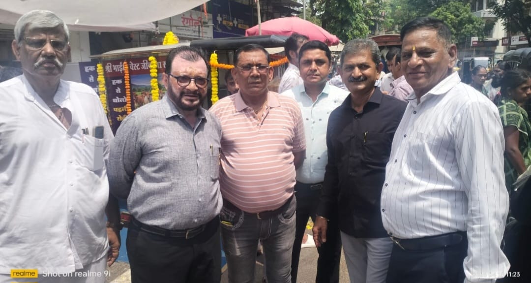 भायंदर पश्चिम में जीवदया समिति द्वारा EV रिक्शा का भव्य उद्घाटन 1 IMG 20260418 WA0029