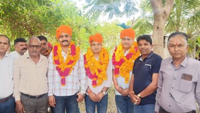 मुख्य आरक्षकों के एएसआई पद पर पदोन्नति पर भव्य स्वागत 14 WhatsApp Image 2026 04 05 at 3.15.03 PM