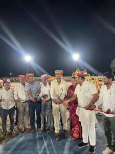 खीमाड़ा में मेघवाल समाज की जिला स्तरीय रात्रिकालीन क्रिकेट प्रतियोगिता का भव्य आगाज 2 मेघवाल समाज