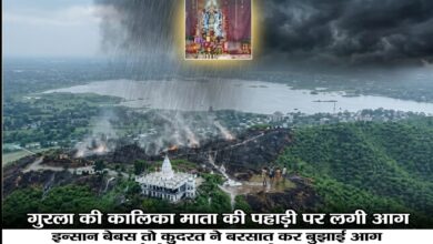 भीलवाड़ा न्यूज़: गुरलां की कालिका माता पहाड़ी पर भीषण आग, जब प्रशासन हुआ बेबस तो 'कुदरत' ने ही बुझाई ज्वाला, मां के चमत्कार की चर्चा 10 WhatsApp Image 2026 04 30 at 11.54.12 AM