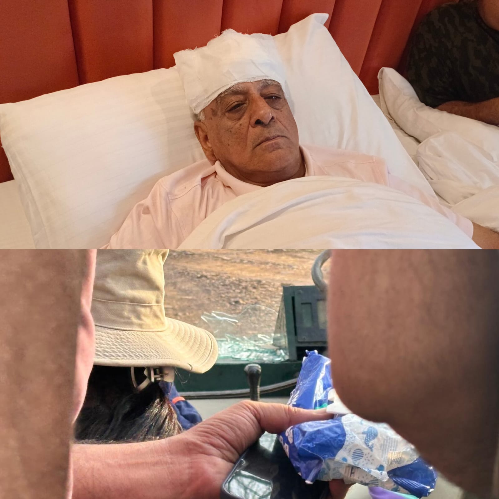 रणथंभौर नेशनल पार्क में टला बड़ा हादसा, ब्रेक फेल होने से पर्यटकों से भरा कैंटर पेड़ से टकराया 1 IMG 20260608 WA0015