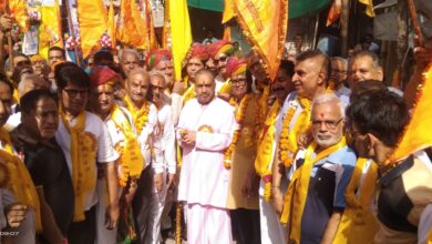 पाली अधिकमास धर्मार्थ संस्थान की अधिकमास नगर परिक्रमा में आठ वर्ष से 80 वर्ष के बुजुर्ग ले रहे हैं उत्साह से भाग। 12 अधिकमास