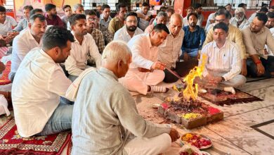 मोदी सरकार के सफलतम 12 वर्ष पूर्ण होने पर घाटी के हनुमान जी मंदिर में विशेष पूजा-अर्चना एवं मंगलकामना कार्यक्रम आयोजित 12 WhatsApp Image 2026 06 10 at 4.12.09 PM