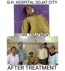 जिला चिकित्सालय सोजत की चिकित्सकीय टीम ने समय पर पहचान, त्वरित उपचार और सुरक्षित रक्त उपलब्ध कर बचाई मासूम की जान 2 WhatsApp Image 2026 07 22 at 9.33.45 PM