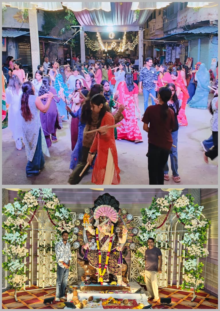 भोपालगंज के राजा के दरबार में गूंजा गरबा-डांडिया, 75 साल पुरानी परंपरा से सजा आस्था का रंग 1 WhatsApp Image 2026 09 19 at 2.11.45 PM
