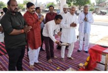 पाली में 51वीं श्री रामलीला का मंच पूजन के साथ निर्माण कार्य आरंभ 5 WhatsApp Image 2026 10 11 at 9.34.51 PM